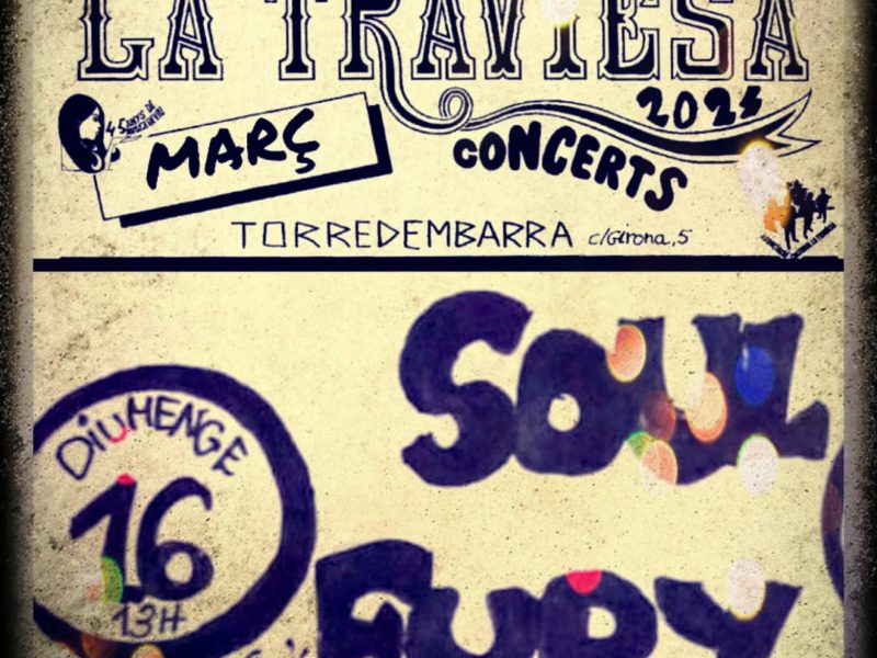 Soul Fury en concert a La Traviesa de Torredembarra