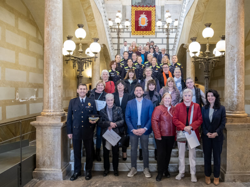 Reconeixement dones Guàrdia Urbana