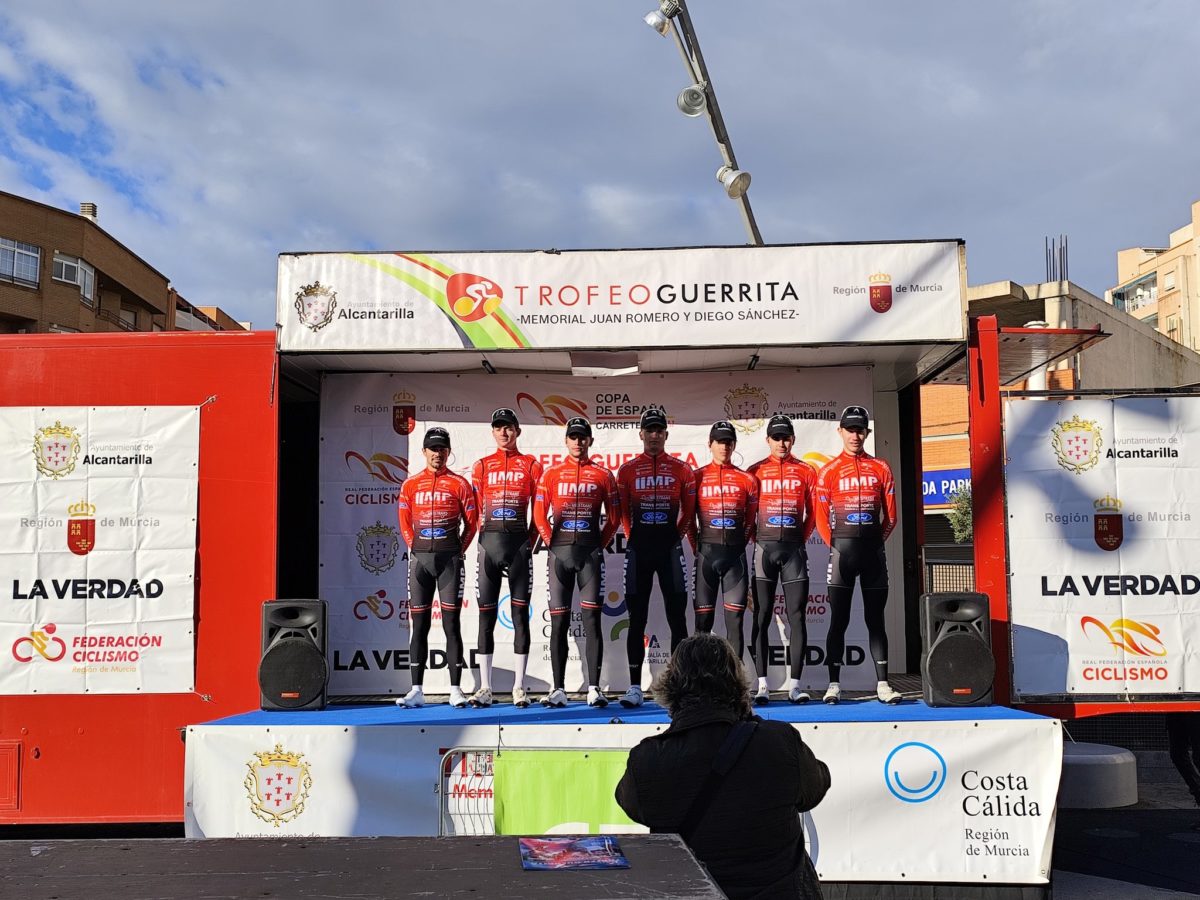 Les caigudes continuen marcant el  Team MP Group Club Ciclista Camp Clar
