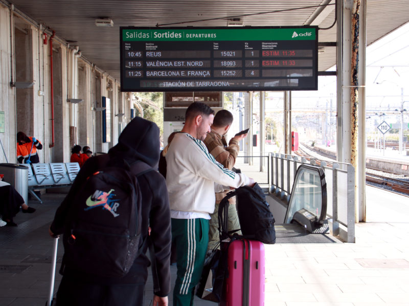 Estació Tren Tarragona. FOTO ACN