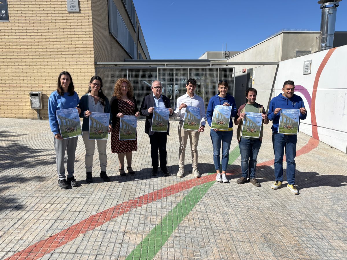 Més de 600 alumnes participaran en la primera edició d’un cros de barri a Sant Pere i Sant Pau