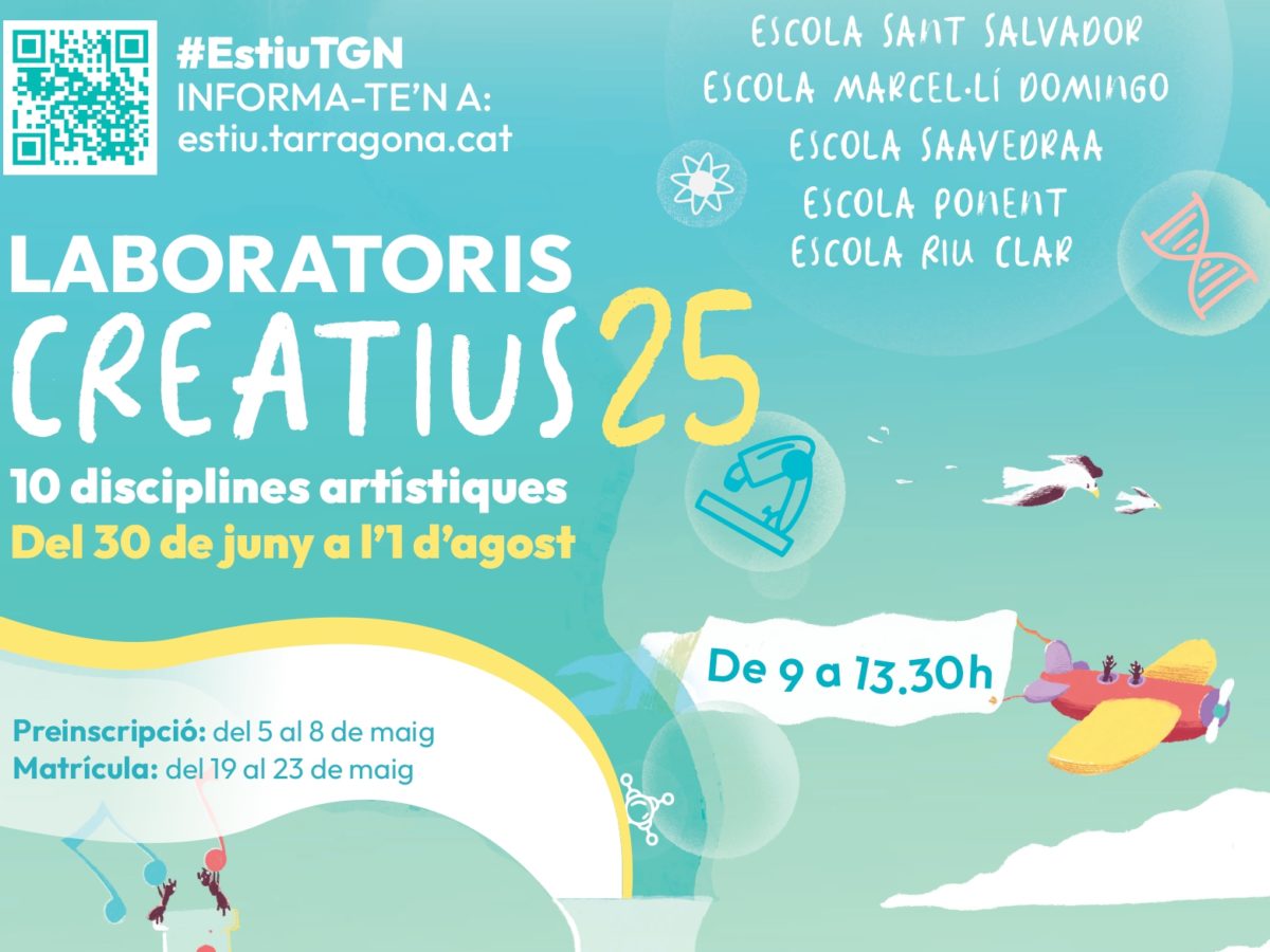 Els Laboratoris Creatius oferiran una desena de tallers artístics aquest estiu