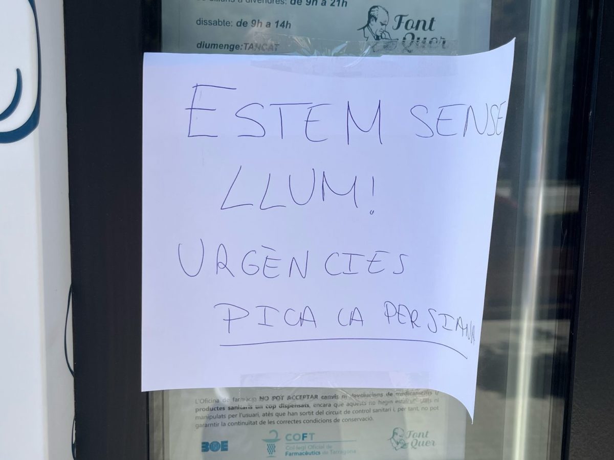 Tarragona recupera aquest dimarts la normalitat dels serveis després de l’apagada elèctrica