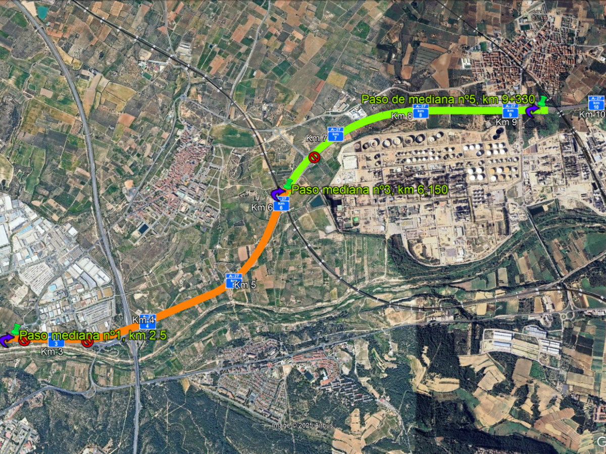 El Ministeri de Transports repararà el ferm en mal estat de l’A-27 entre Tarragona i la Pobla de Mafumet