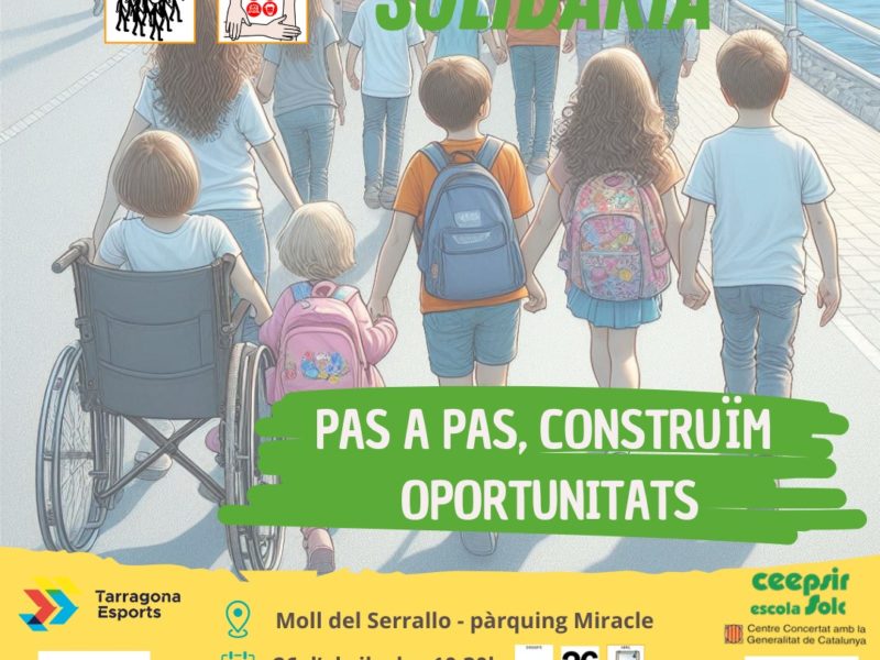 L’escola Solc organitza aquest diumenge la I caminada solidària