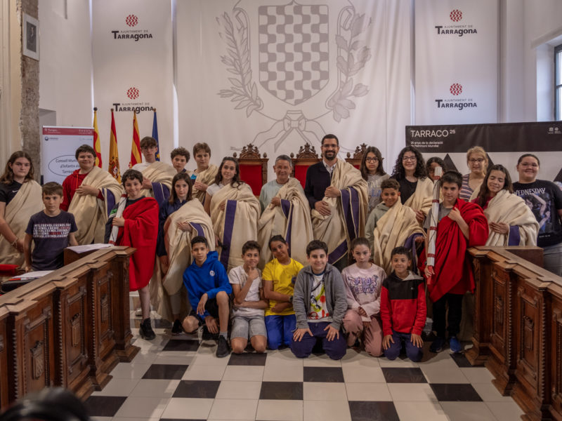 El Consell Municipal d’Infants i Adolescents de Tarragona 2025. Tarraco25. Autor: Joan Carles Borrachero.