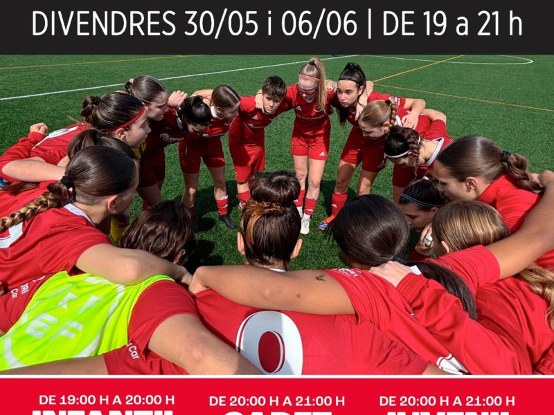 El Nàstic Femení 2025-2026 també tindrà infantil i cadet, a més del juvenil