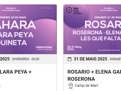 Els concerts del TetaFest 2025