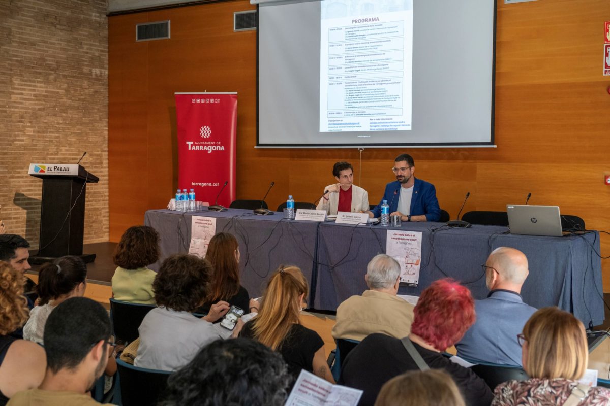 Jornada sensellarisme amb Cecília Mangini i Nacho García Latorre