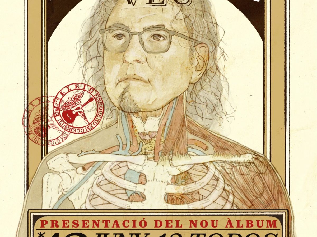 José Galdrán (El Lleig) presenta a la Sala 12 Topos el seu disc