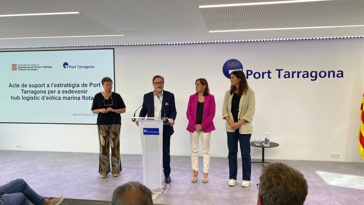 Visita de la consellera de Territori, Habitatge i Transició Ecològica, Sílvia Paneque al Port de Tarragona. Juny 2025.