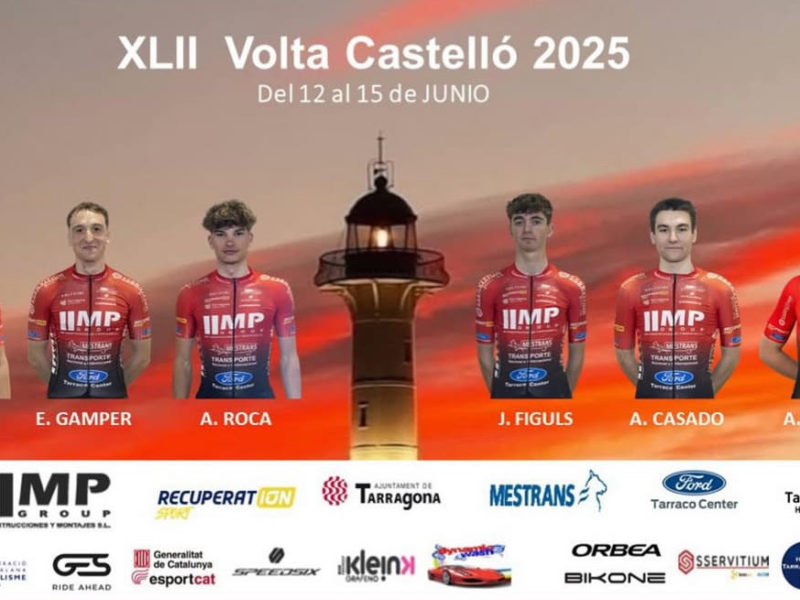 El Team MP Group Ciclista Camp Clar inicia la volta Castelló