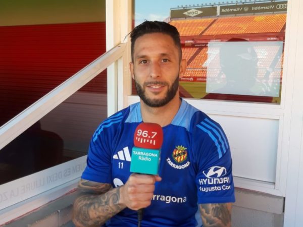 Marc Fernández: ‘No em queden molts anys de futbol i tenir un ascens amb el Nàstic, el club del meu cor, seria un gran premí’