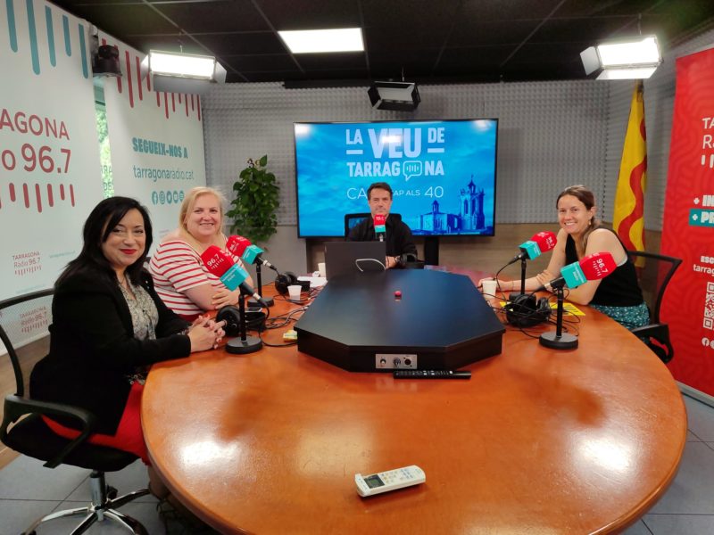 Maria Mercè Martorell (PP), sandra ramos (PSC), Josep Suñé i Maria Roig (ERC)