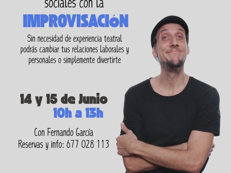 Curs d’improvisació amb Fernando García a la Casa del Jardí