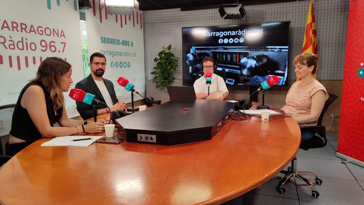 Maria Roig (ERC), Nacho garcía (PSC), Josep Suñé i Judit Gómez (Vox)