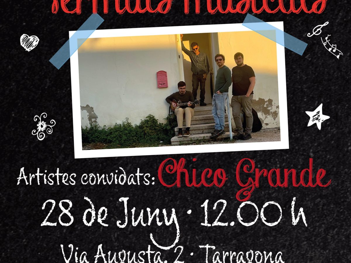 Vermuts Musicals amb Chico Grande