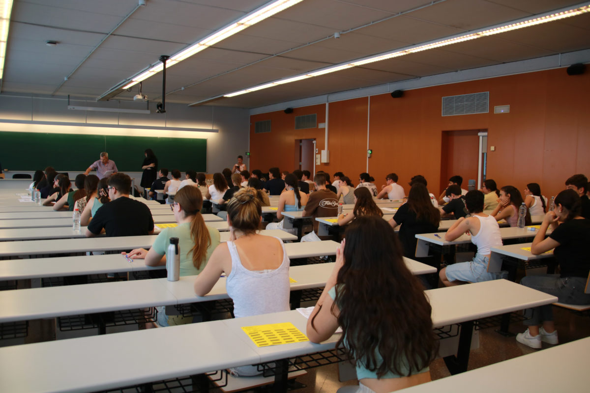 Alumnes de les PAU