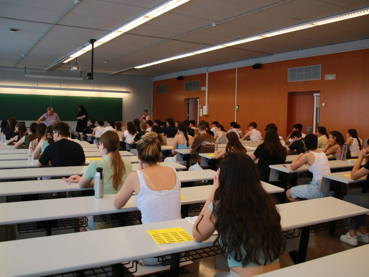 Alumnes de les PAU