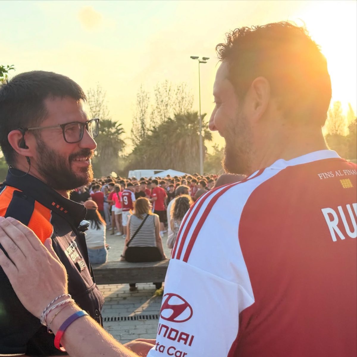 Rubén Viñuales amb el Nàstic