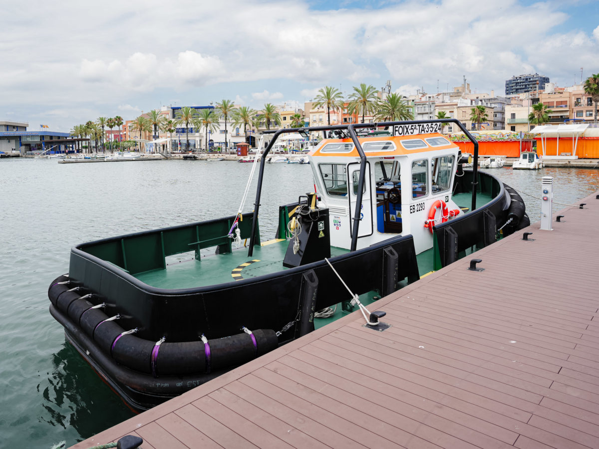 El Port de Tarragona compta amb una nova llanxa per reforçar la seguretat i l’eficiència de les operacions