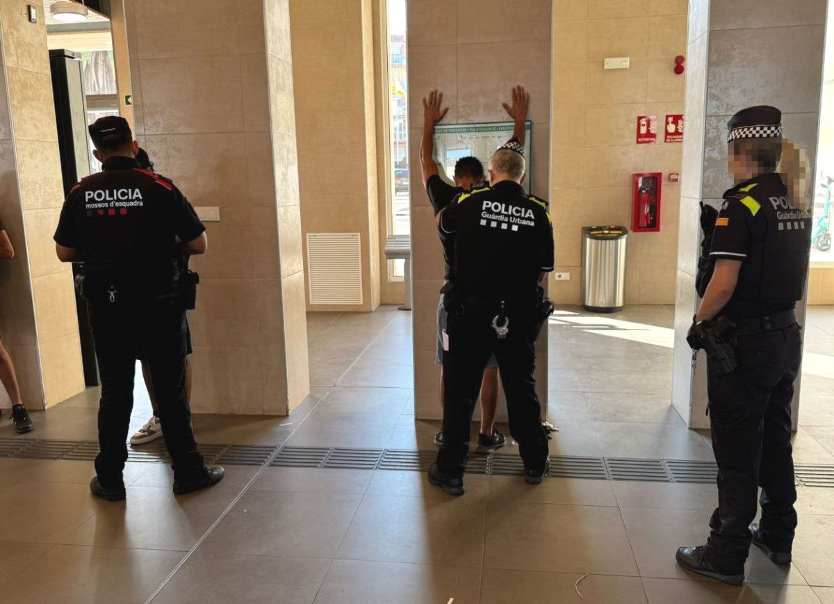Mossos detencions a l'estació
