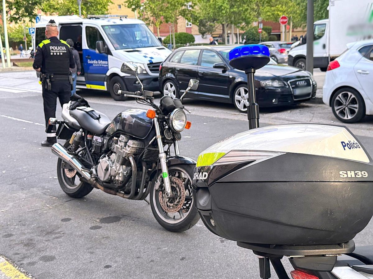 La Guàrdia Urbana realitza una nova campanya de control de conductors de motocicletes i ciclomotors