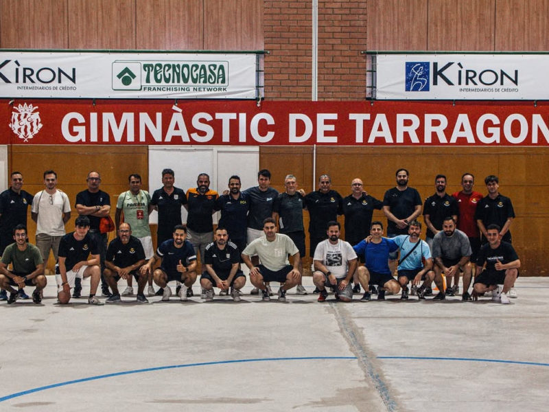 La secció de futbol sala del Nàstic celebra el seu primer clínic d’entrenadors