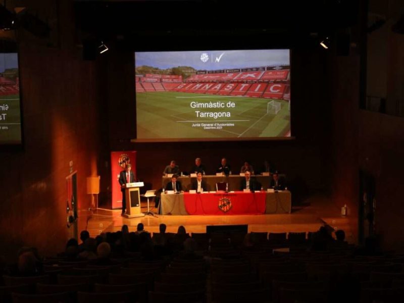 Setmana de junta d’accionistes pel Nàstic