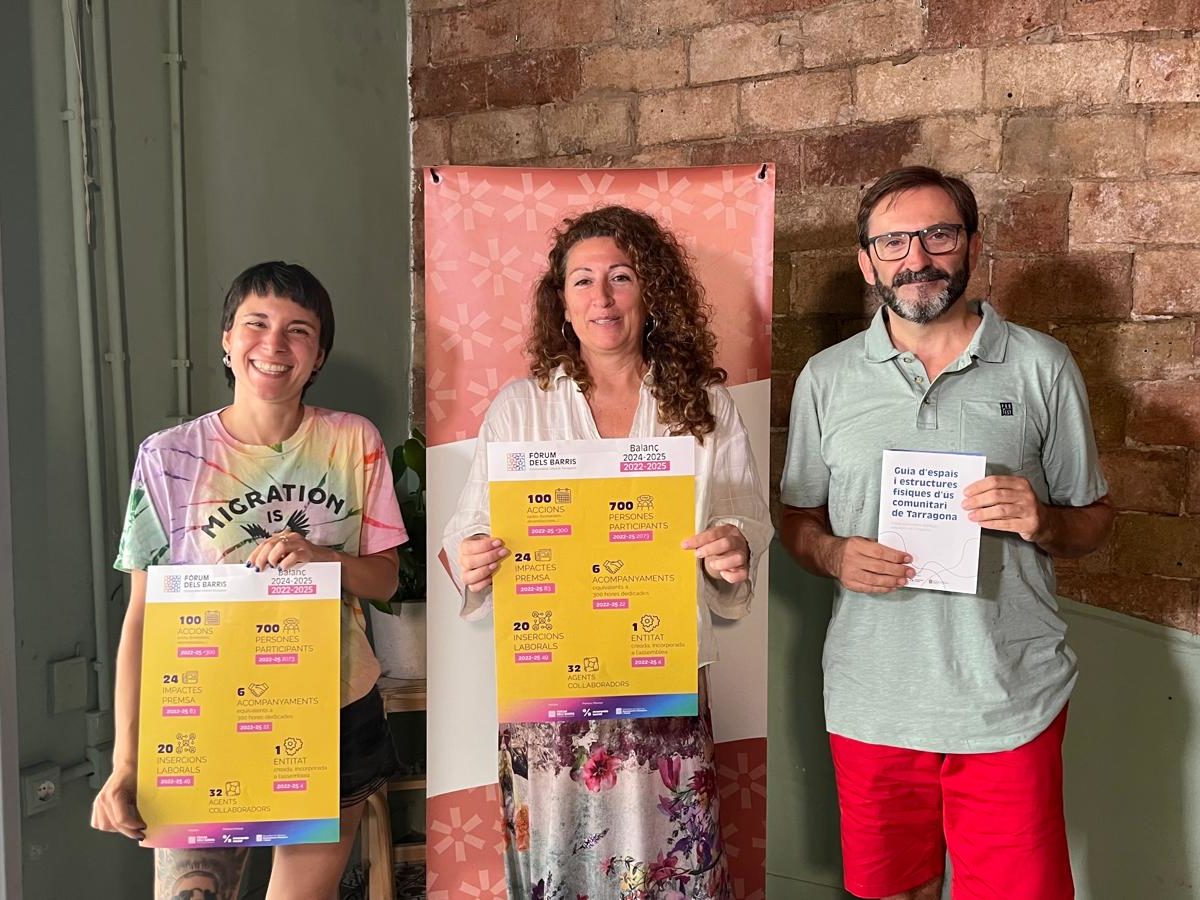 La Comunalitat Urbana de Tarragona presenta una guia d’espais d’ús comunitari gratuït