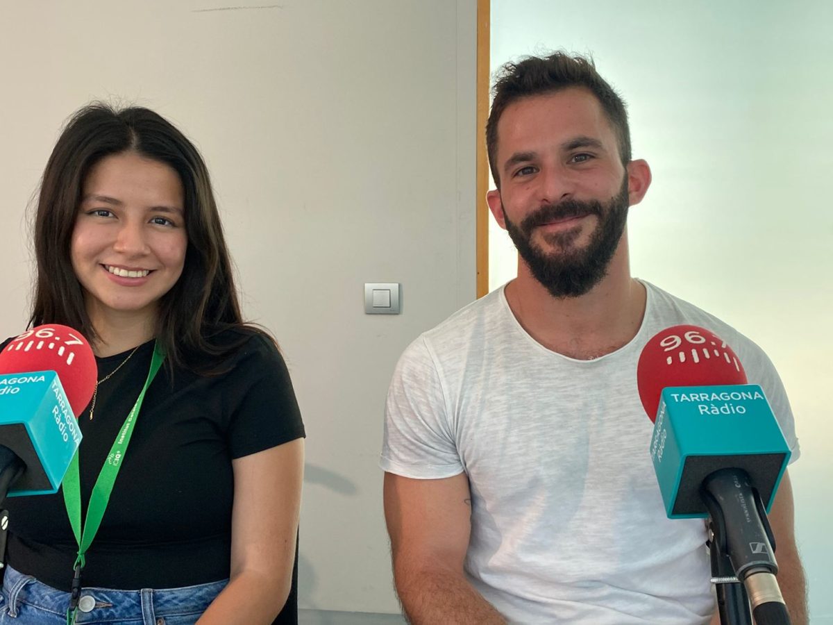 Blau de Prússia 2025. Melanie Alexandra Cedeño, estudiant de Màster dins del programa IVORI, iSergi Grau, investigador postdoctoral al grup del professor Feliu Maseras. Tots dos fent recerca al grup del Prof. Antoni Llobet.