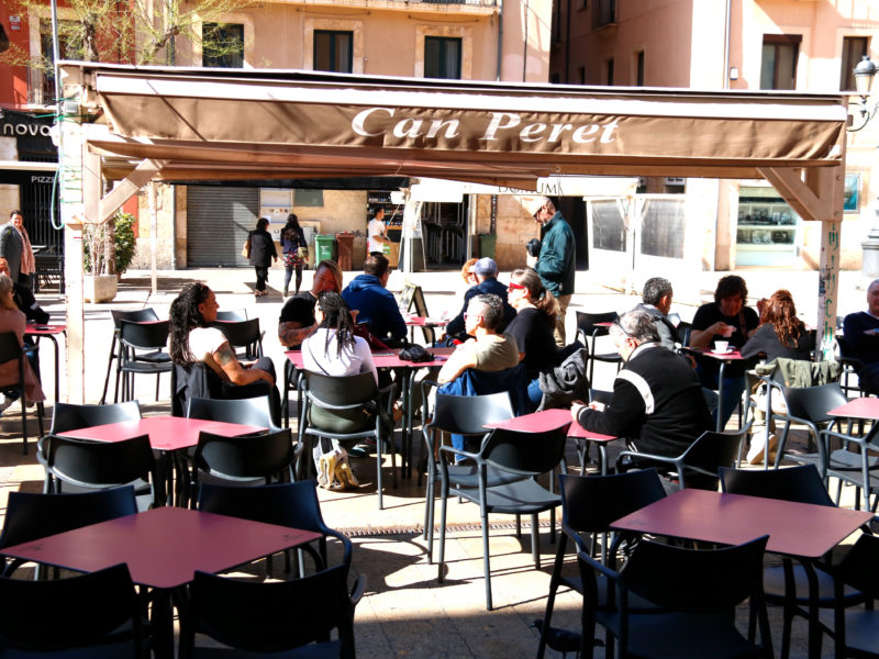 terrassa plaça de la Font