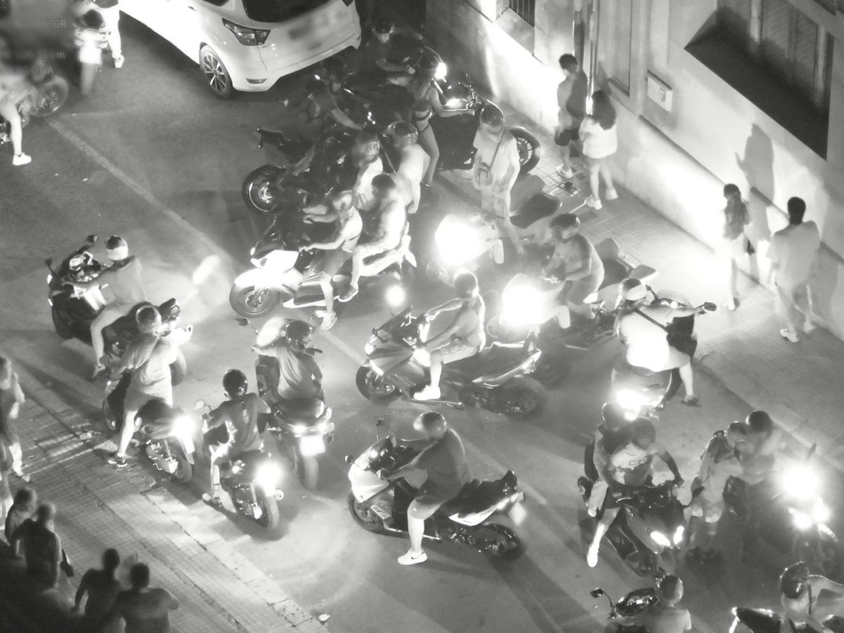 Imposades 10 denúncies a conductors de motos en el dispositiu especial pel Concurs de Focs