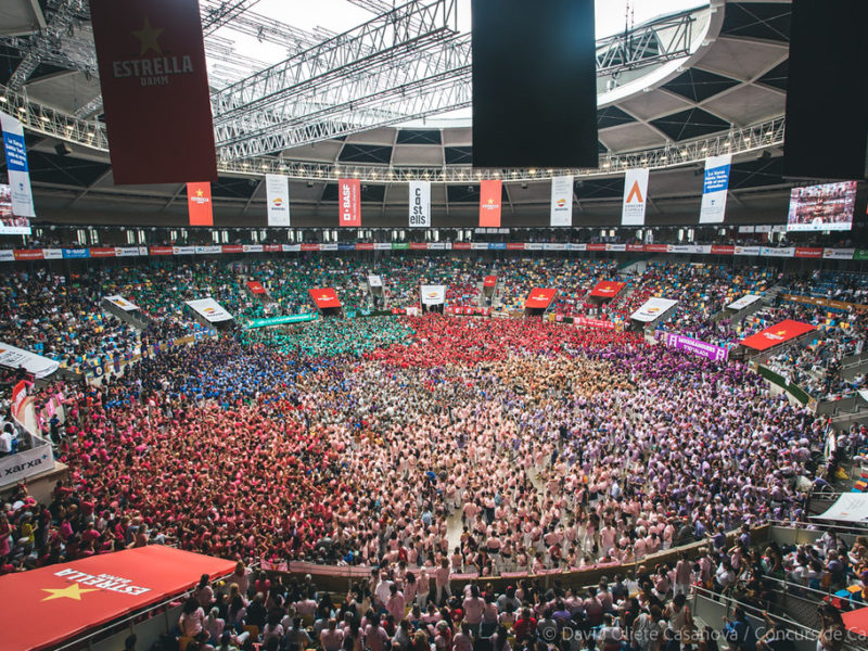 El Concurs de Castells 2026 canviarà els punts de les construccions però mantindrà l’ordre de la taula de puntuacions