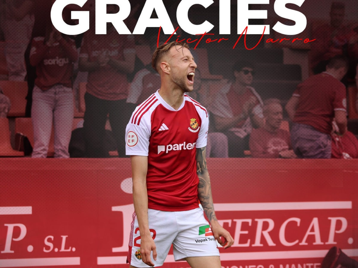El Nàstic fa oficial el traspàs de Víctor Narro a la Sampdoria