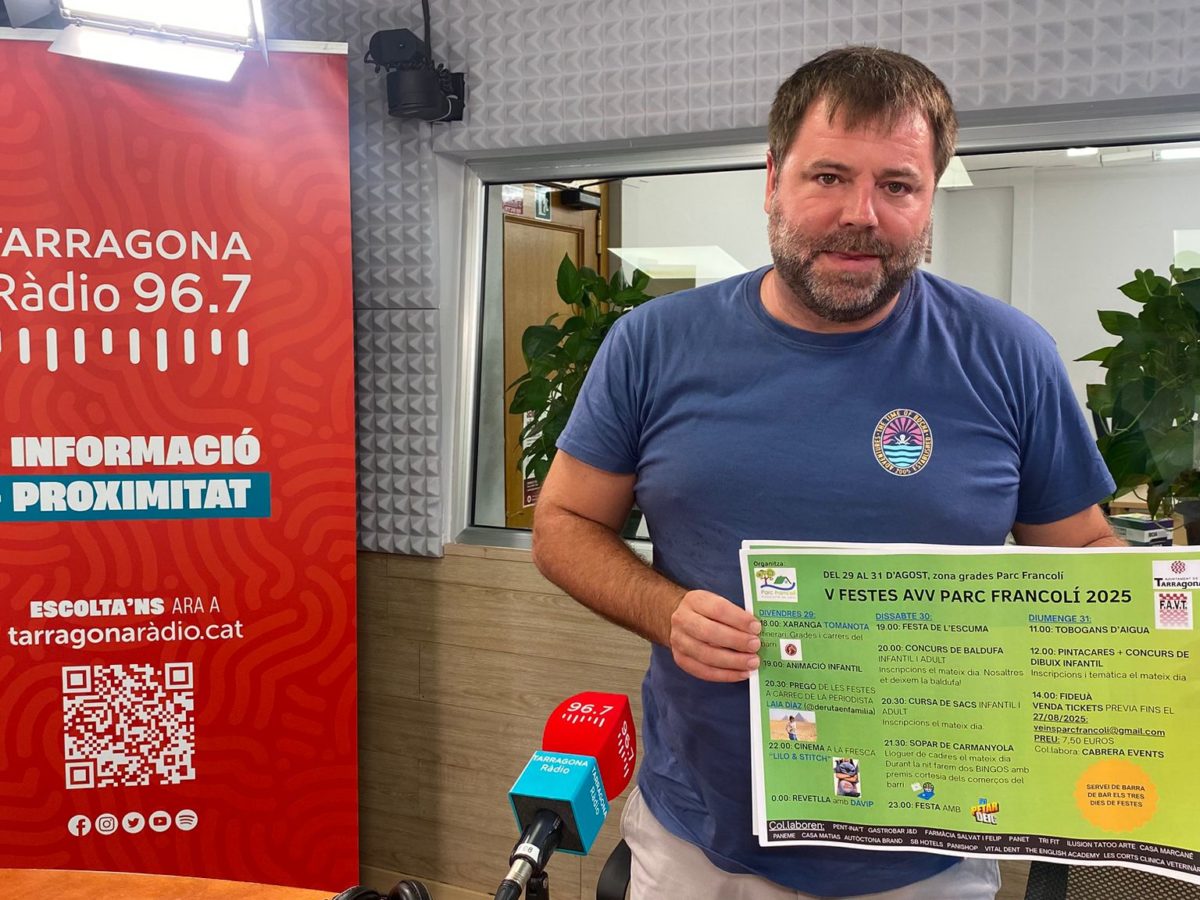 El barri del Parc del Francolí es prepara per a les seves festes
