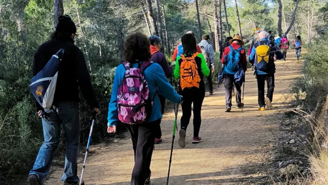 Sortida del Centre Excursionista Tarragona (CET). Cedida