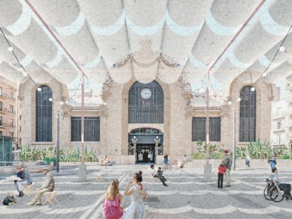 La prova pilot de la futura pèrgola de la plaça Corsini es durà a terme durant el setembre