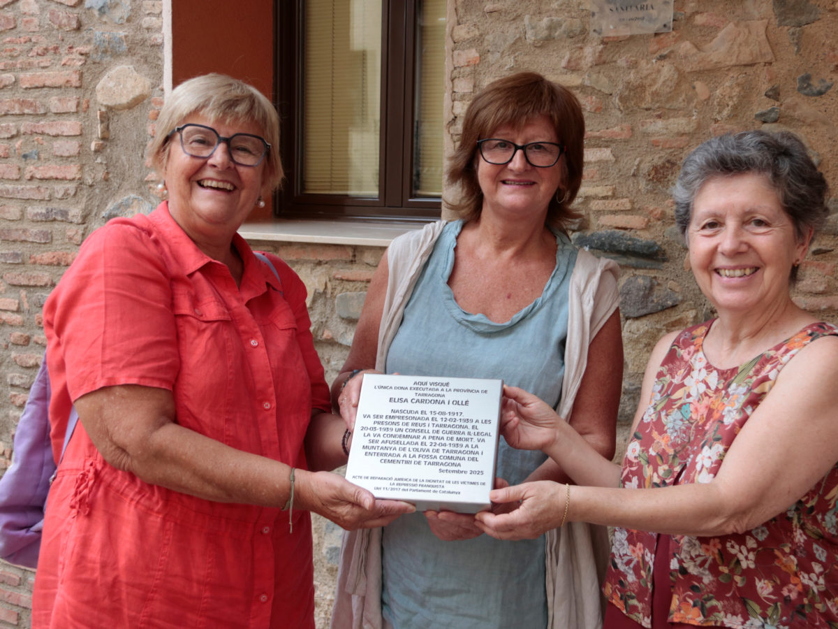 L’Associació de víctimes de la repressió franquista a Tarragona segueix lluitant per l’obertura de la fossa neutra