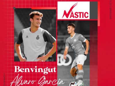 El Nàstic fitxa a Álvaro García
