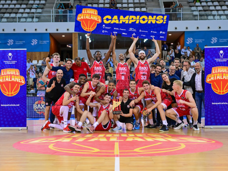 El BAXI Manresa es proclama campió de la Lliga Nacional Catalana ACB