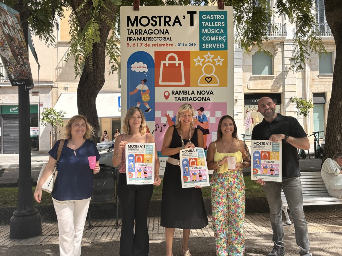 La 3a edició de la Fira Mostra’T arriba a la Rambla Nova amb rècord d’expositors