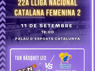 El TGN Bàsquet enceta la temporada oficial sense entrenador