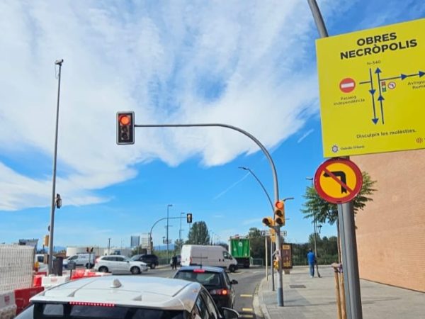 Canvis en la mobilitat a Ramón y Cajal per les obres de la Necròpolis
