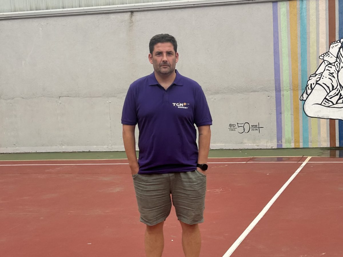 Sergio Manzano es mostra content i motivat amb l’ arribada a la banqueta del TGN Bàsquet