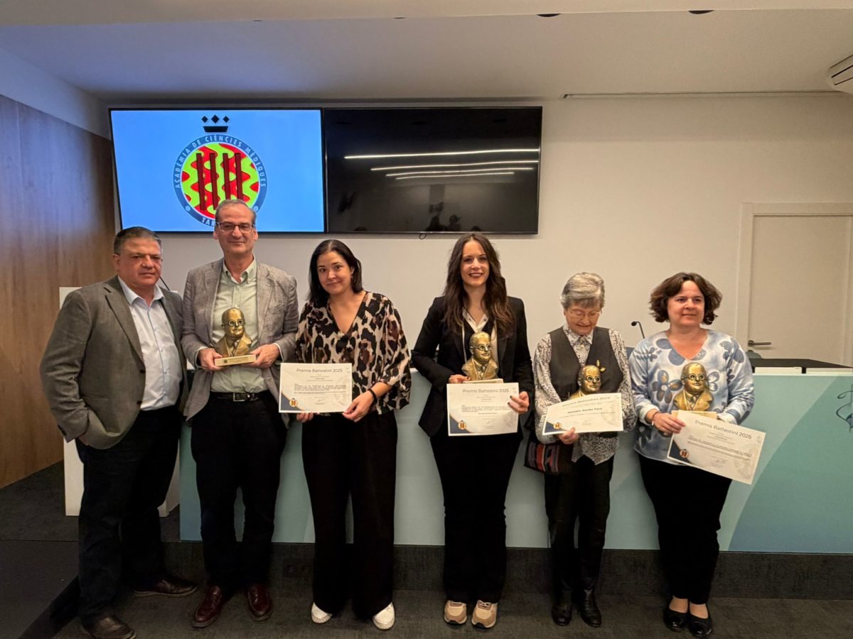 L’Acadèmia de Ciències Mèdiques de Tarragona reconeix l’excel·lència investigadora en els Premis Battestini 2025