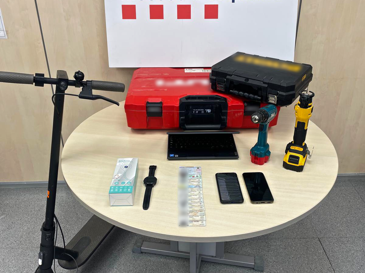 Detenen dos homes a Reus i Tarragona per robatoris amb força i receptació