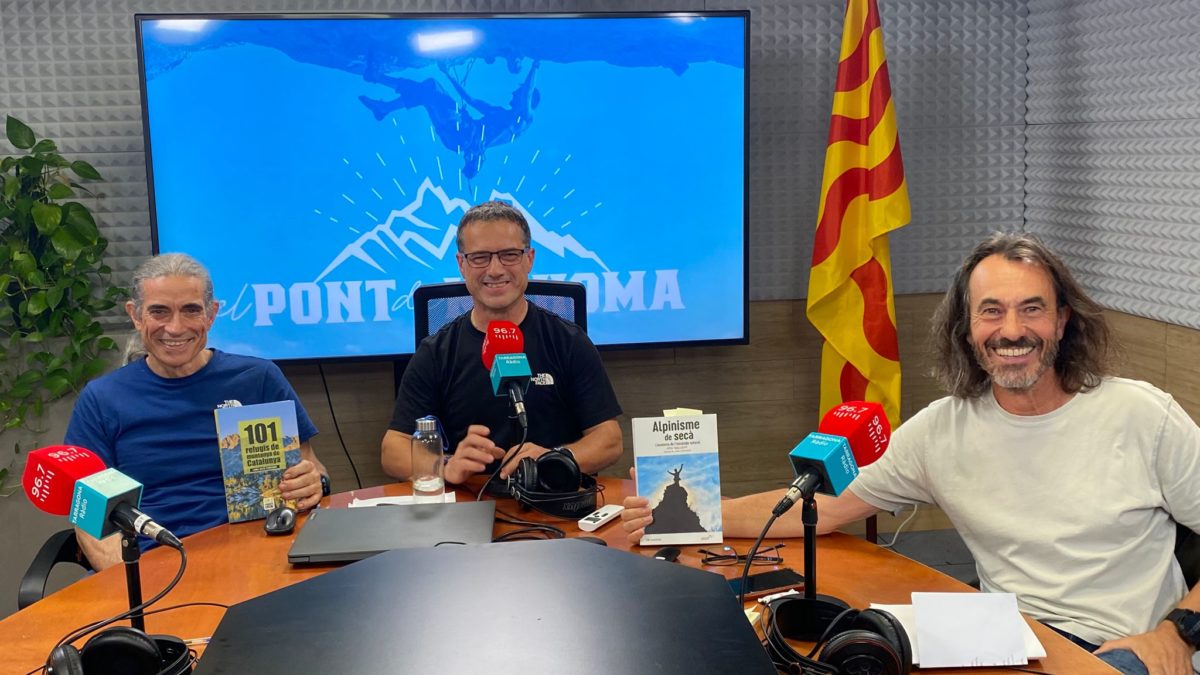 El Pont de Mahoma, l’únic programa que parla de muntanyes… des de les muntanyes! Amb Josep Maria Bonachí, Sebastià Poy, Ricard Fernández, Òscar Cadiach i Josep Suñé.