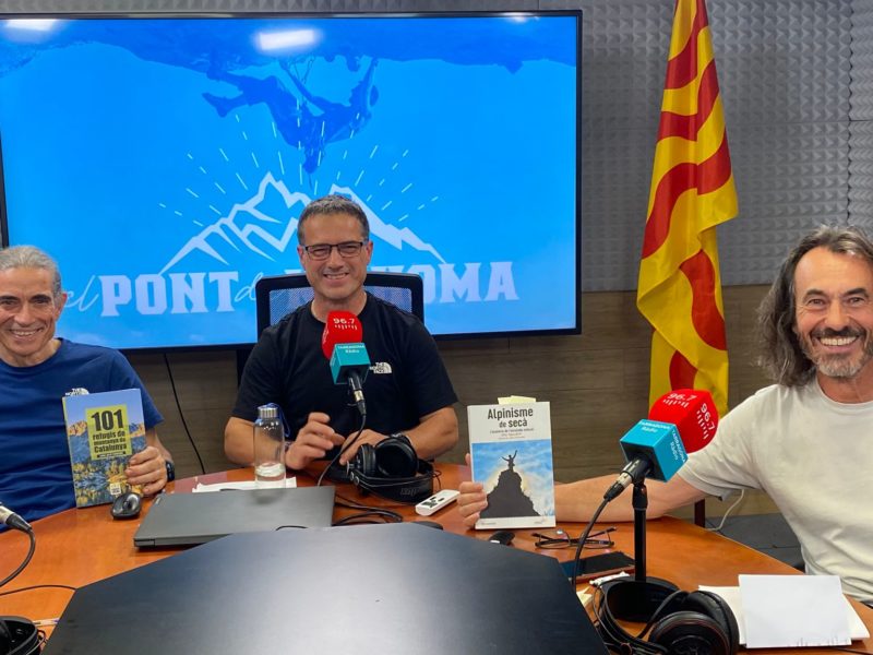 El Pont de Mahoma, l’únic programa que parla de muntanyes… des de les muntanyes! Amb Josep Maria Bonachí, Sebastià Poy, Ricard Fernández, Òscar Cadiach i Josep Suñé.