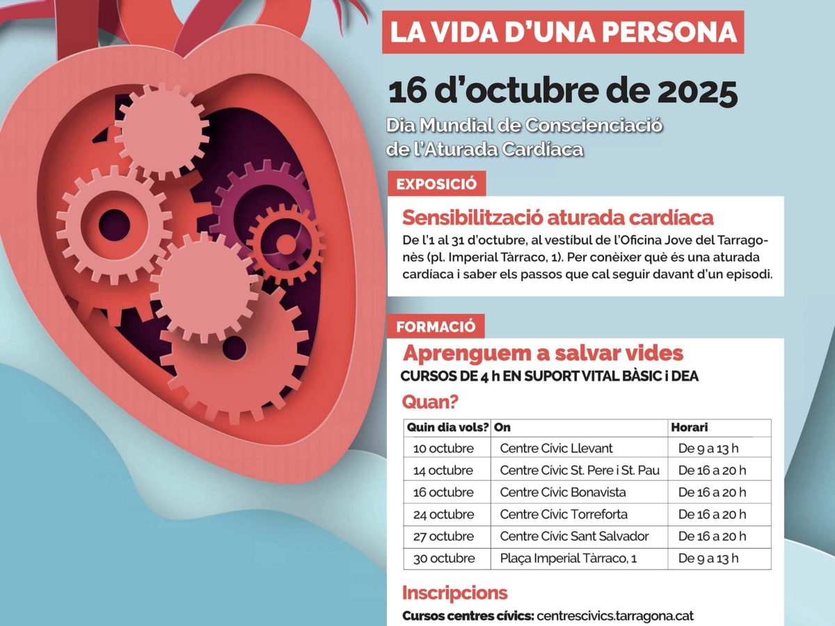 Tarragona acull una jornada oberta de reanimació cardiopulmonar